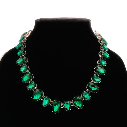 Emerald Green Choker Necklace
