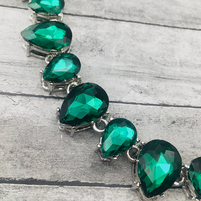 Emerald Green Choker Necklace