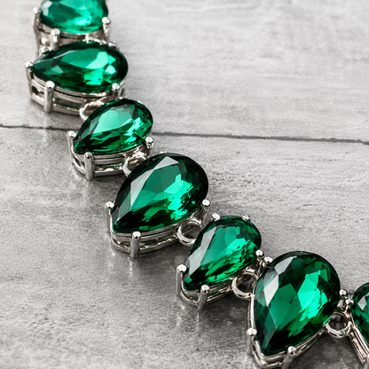 Emerald Green Choker Necklace