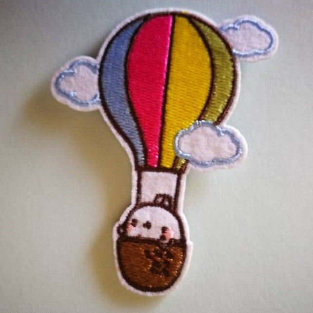 Hot Air balloon for Clothing Iron on Cute Patch Fabric Badge Garment DIY Apparel Accessories