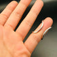 Handmade Adjustable Silver-toned Diamond Fingernail Ring