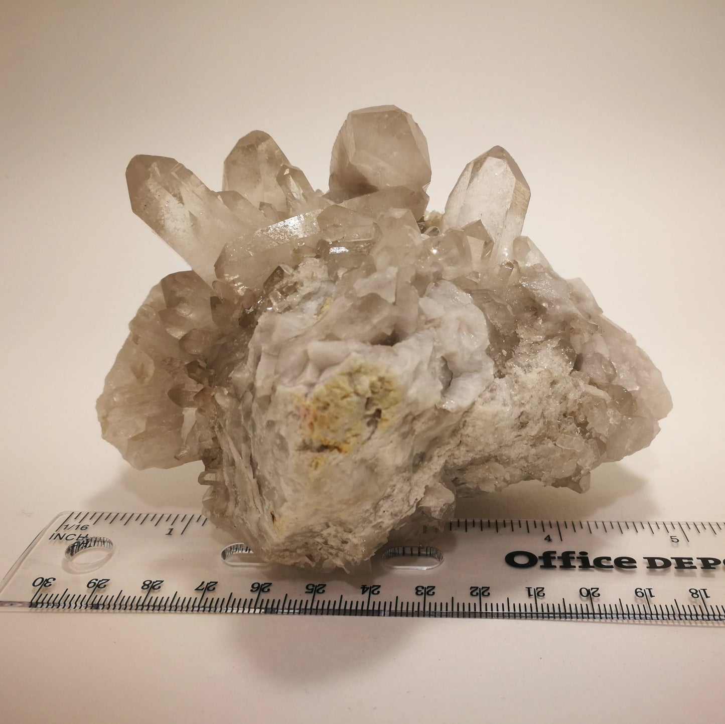 Natural Clear Quartz Crystal Cluster – Raw Mineral Specimen & Collector Decor