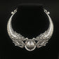 Vintage Gothic Double Dragon Necklace